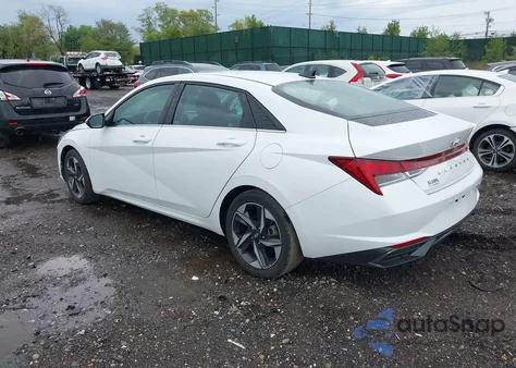 2021 Hyundai Elantra Sel из США, поврежденный, VIN 5NPLN4AG7MH023110